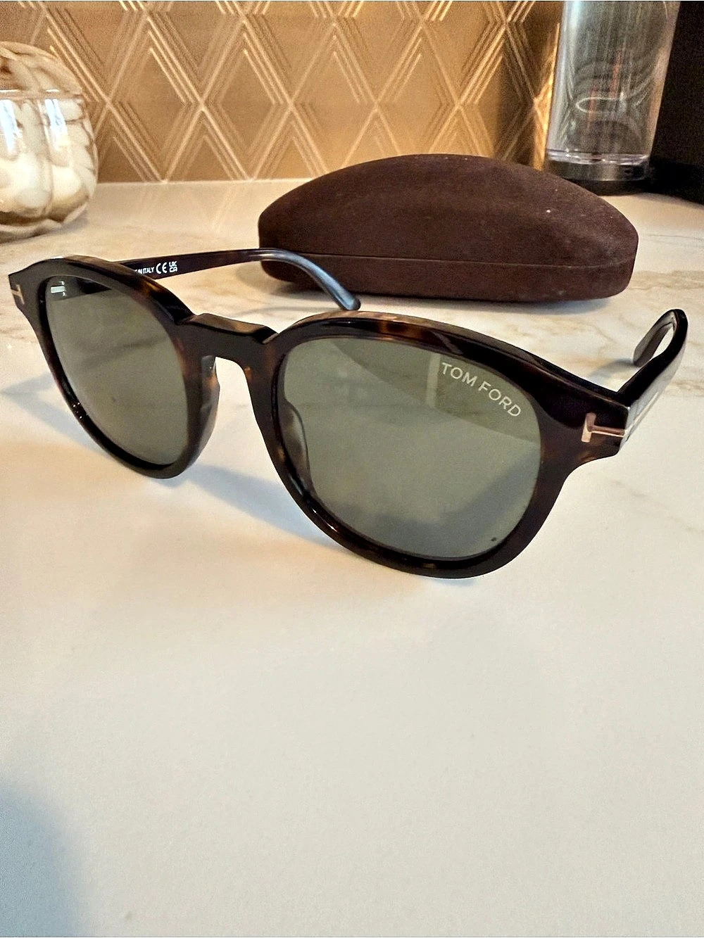 TOM FORD Henry TF248 Sunglasses Brown Sunglasses NWT